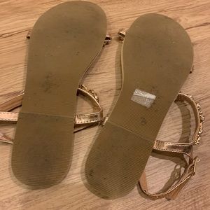 David's Bridal Shoes | Davids Bridal Crystal Sandals Size 9 | Poshmark